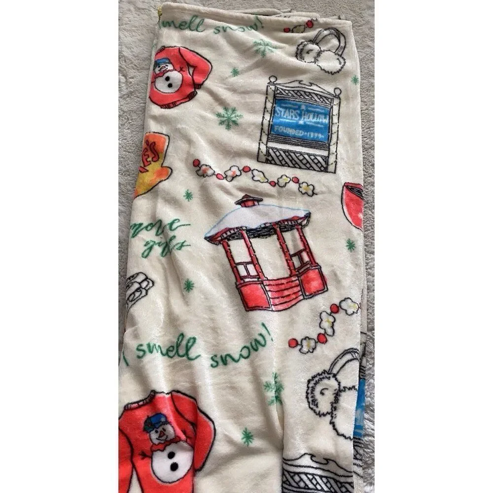 Gilmore‎ Girls I Smell Snow TWIN Size SOFT Blanket 60” X 90” Luke’s Gazebo NEW